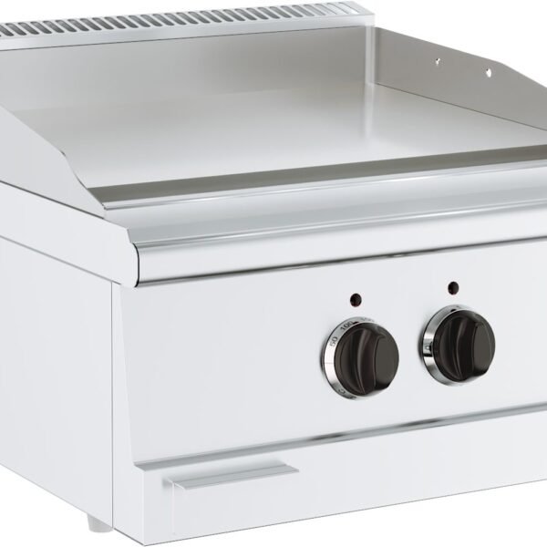 Base 600 Elektro-Grillplatte - Tischmodell - Glatt - 6kW - 600x600x(h)300mm