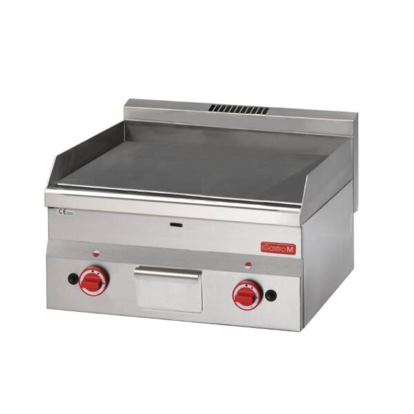 Gasgrillplatte - 10,4kW - 60 x 60cm - glatt - Erdgas - 600-Serie