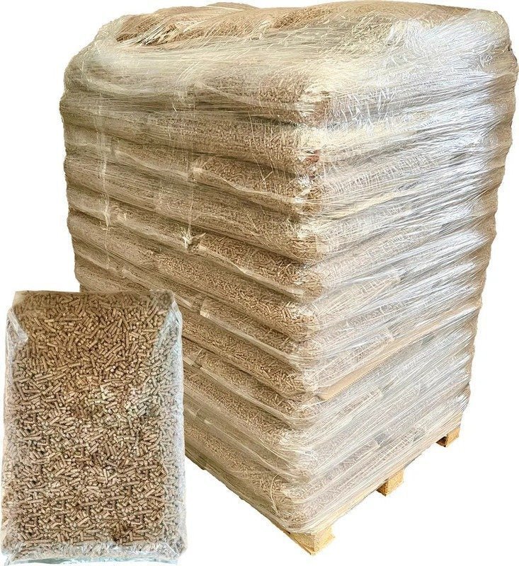Eichenholzpellets 6 mm – 1020 kg (68 x 15 kg) – Premium Qualität Eichenholzpellets 6 mm – 1020 kg (68 x 15 kg) – Premium Qualität – Bild 1