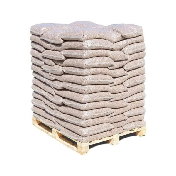 Französische Holzpellets Woodstock Premium – Palette 990kg (66 Säcke)