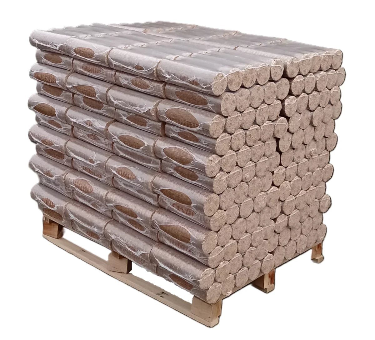NESTRO/NIELSEN Hartholzbriketts – 960 kg Palette NESTRO/NIELSEN Hartholzbriketts – 960 kg Palette – Bild 1