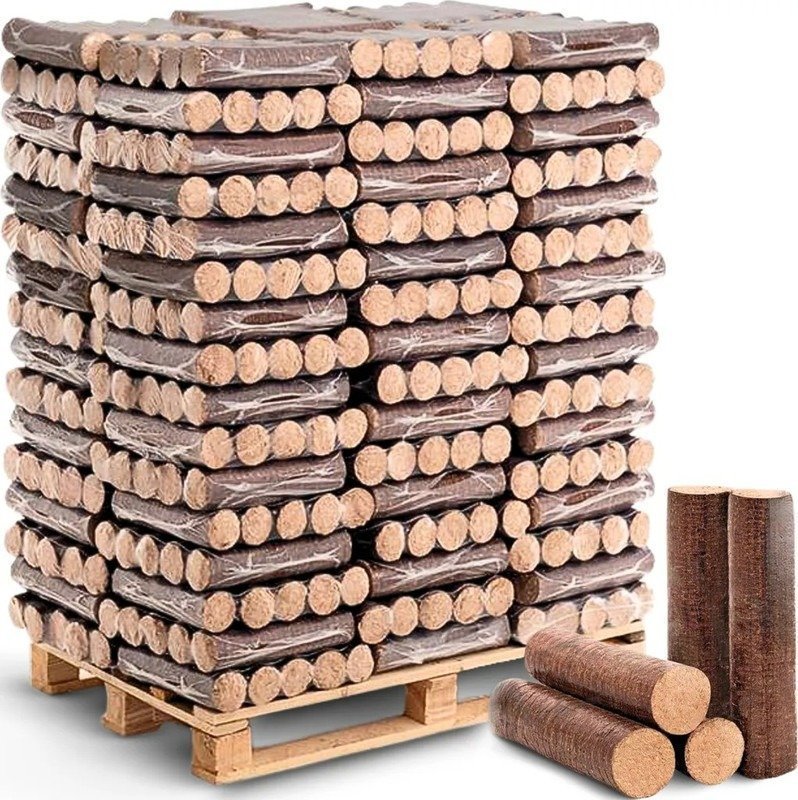 holz4home Hartholzbriketts – 960 kg Palette holz4home Hartholzbriketts – 960 kg Palette – Bild 1