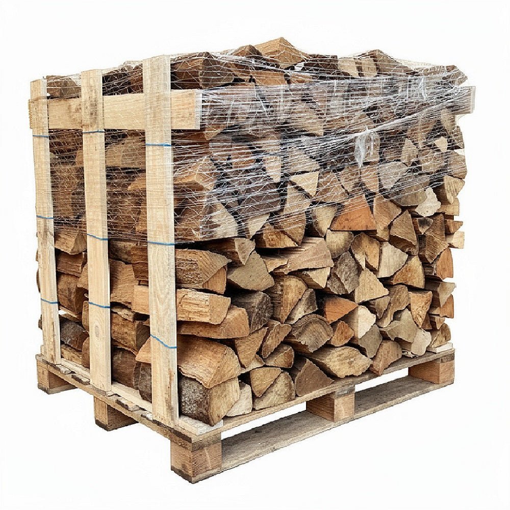 Buchen-Brennholz 30 cm kammergetrocknet auf Palette Buchen-Brennholz 30 cm kammergetrocknet auf Palette – Bild 1