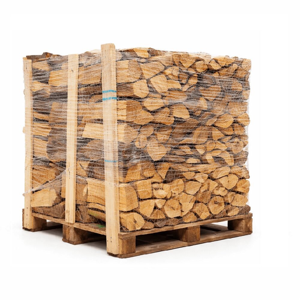 Hainbuchen-Brennholz 30 cm trockene Scheite auf Palette Hainbuchen-Brennholz 30 cm trockene Scheite auf Palette – Bild 1