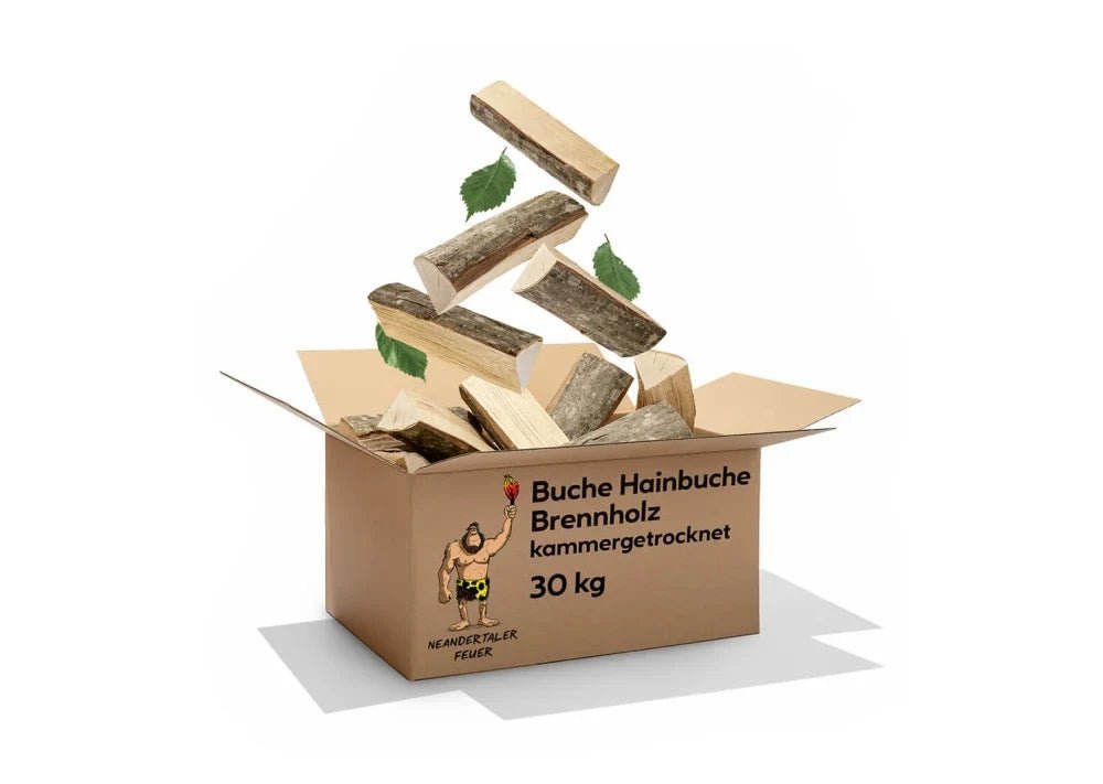 Brennholz Buche Hainbuche 300kg Brennholz Buche Hainbuche 300kg – Bild 1