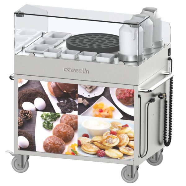Trolley passend für den CAPF Poffertjes Maker - 1036x675x(H)1150mm