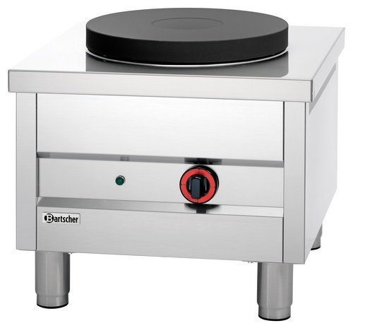 Elektro-Hockerkocher - 1 Kochstelle Ø400mm - 570x590x(h)520mm