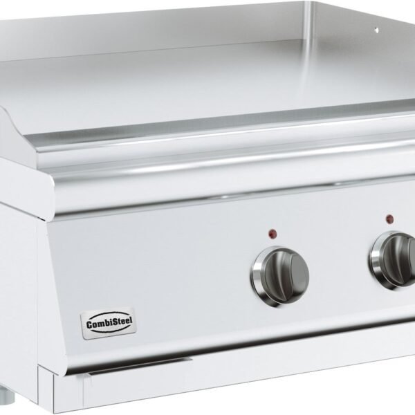 Base 700 Elektro-Grillplatte - Verchromt - Glatt - Tischmodell - 7,2kW - 800x700x(h)300mm