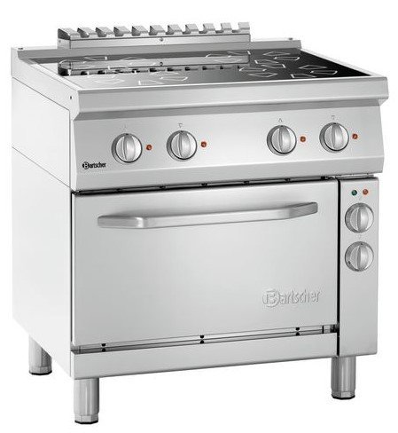 Ceranherd 700 Serie - Elektrobackofen - 4 Felder - 800x700x(h)850-900mm
