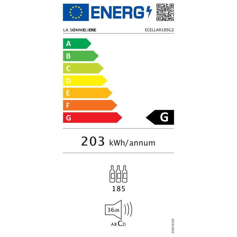 La Sommelière ECELLAR185G2 - Multizonen Weinklimaschrank für 185 Fl. - SMART La Sommelière ECELLAR185G2 - Multizonen Weinklimaschrank für 185 Fl. - SMART – Bild 7