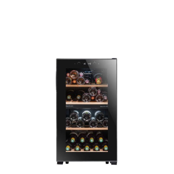 La Sommelière LS51.2ZBLACK - 2 Zonen Weinkühlschrank für 50 Fl.