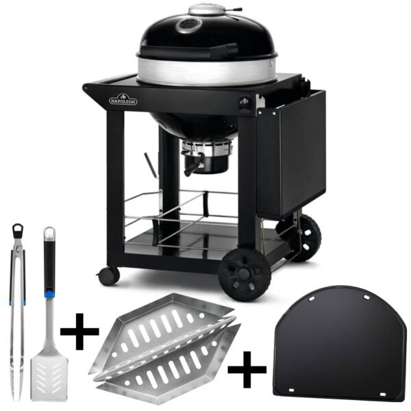 Napoleon Pro-Cart Holzkohle Kugelgrill | Bundle