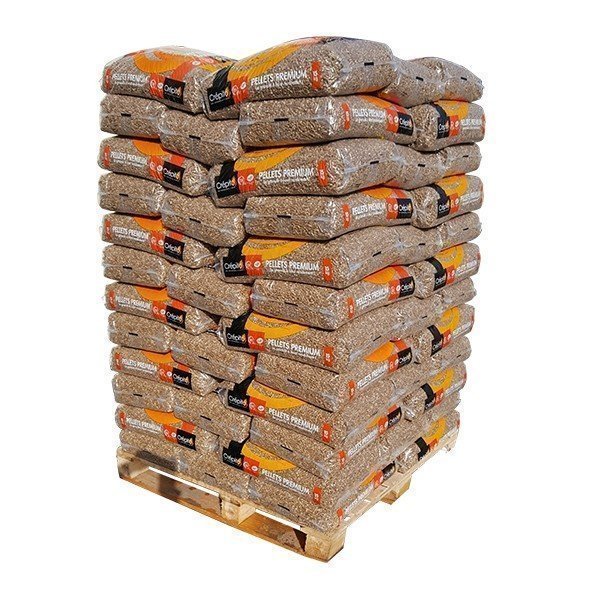 CRÉPITO – 1/2 Palette Holzpellets (36 Säcke à 15 kg) CRÉPITO – 1/2 Palette Holzpellets (36 Säcke à 15 kg) – Bild 1