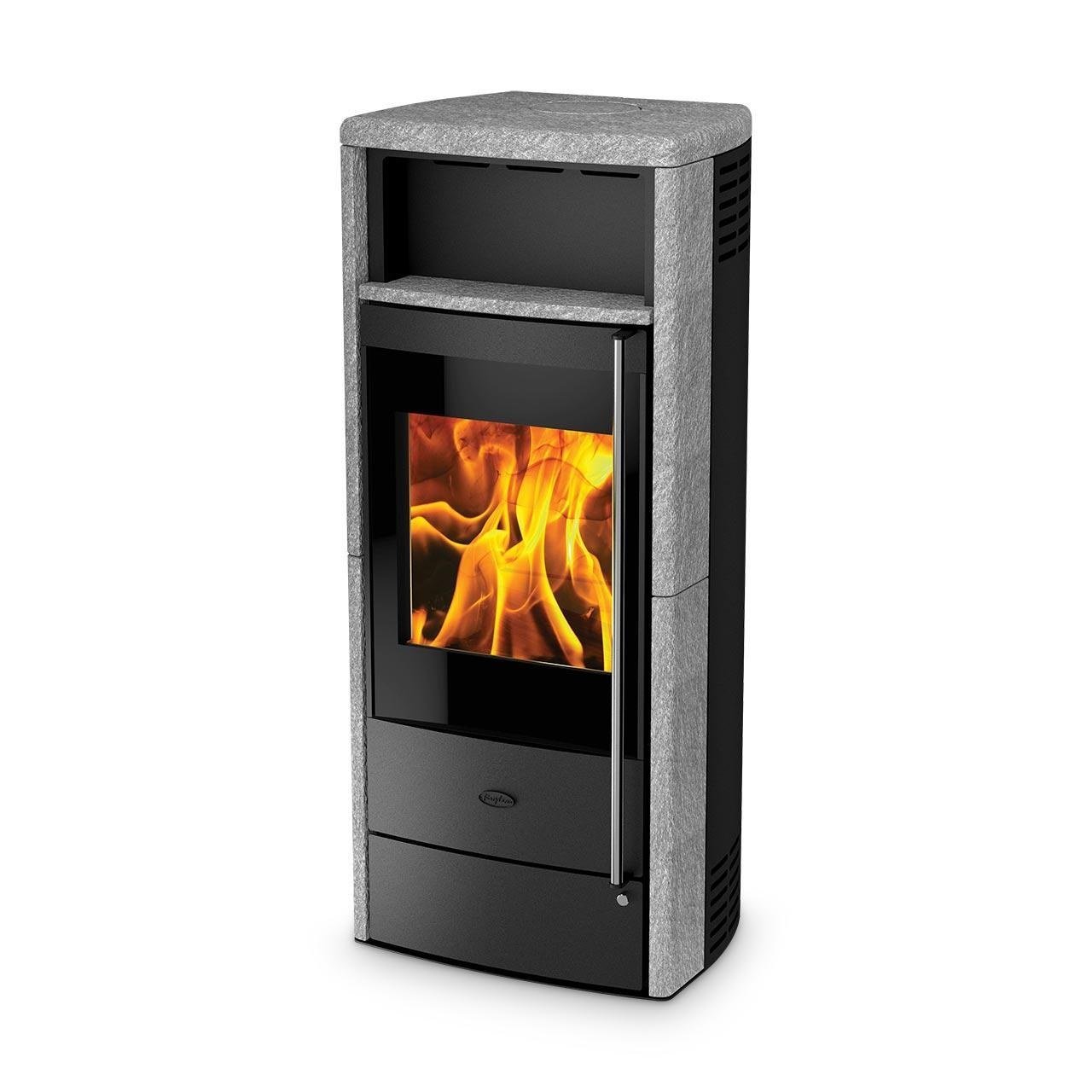 Dauerbrandofen Fireplace Teramo RLU Speckstein 6 kW Dauerbrandofen Fireplace Teramo RLU Speckstein 6 kW – Bild 1
