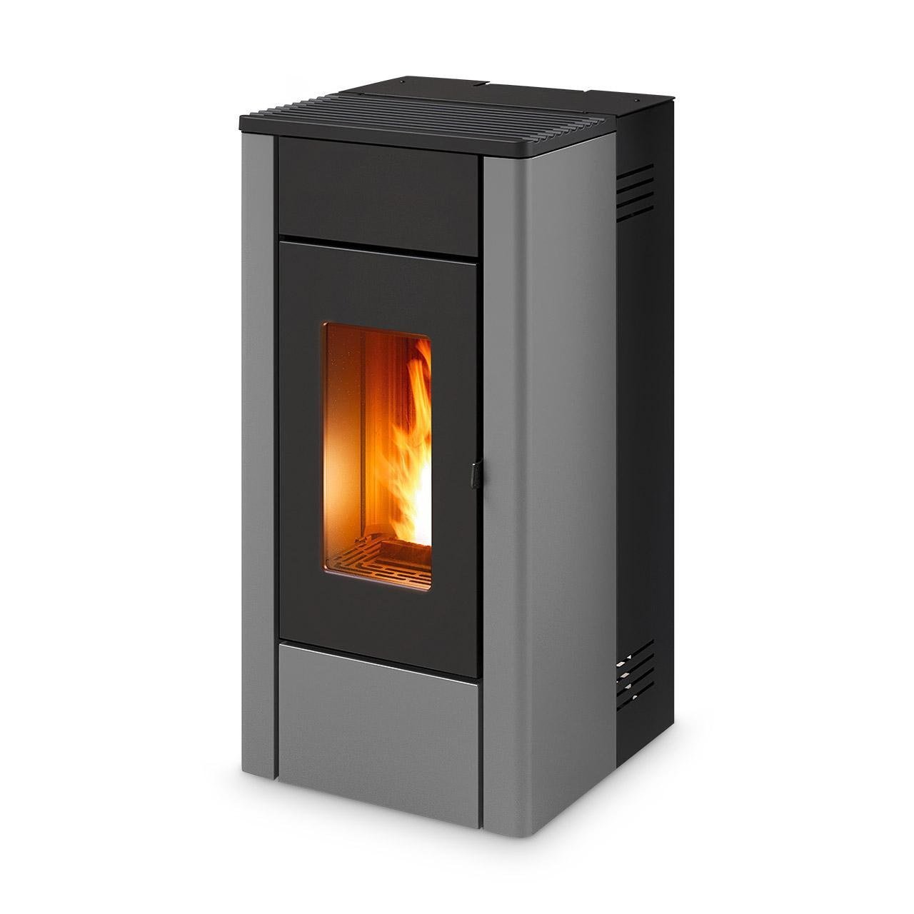 Pelletofen MCZ May Air 7 R 5S 6,2 kW - Ausführung: Silver metal_313 Pelletofen MCZ May Air 7 R 5S 6,2 kW - Ausführung: Silver metal_313 – Bild 1