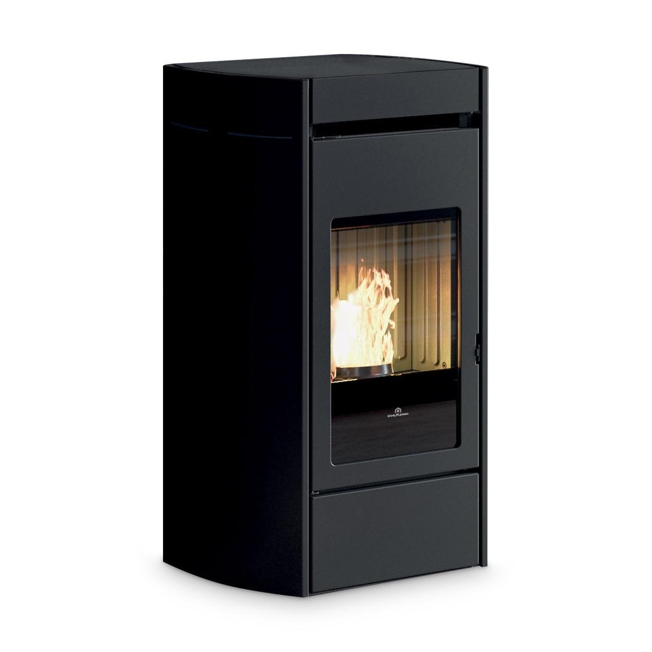 Pelletofen Edilkamin Lena 7,9 kW - Ausführung: Stahl Schwarz Pelletofen Edilkamin Lena 7,9 kW - Ausführung: Stahl Schwarz – Bild 1