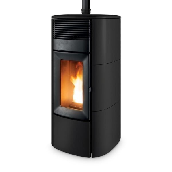 Pelletofen MCZ Club Air 10 UP! 10 kW - Ausführung: 126 Matt Black ceramic