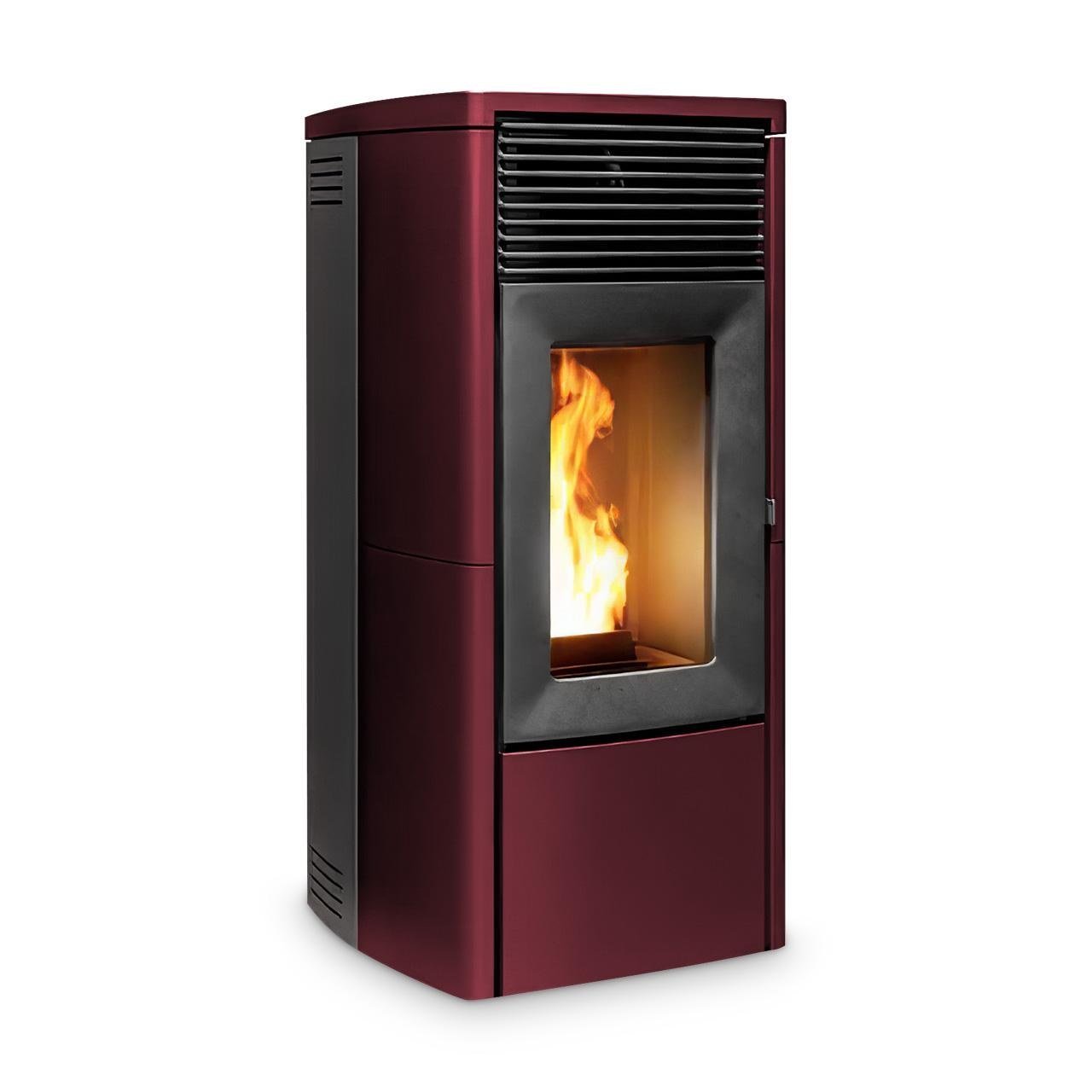 Pelletofen MCZ Star Comfort Air 10 R 10 kW - Ausführung: 105 Bordeaux ceramic Pelletofen MCZ Star Comfort Air 10 R 10 kW - Ausführung: 105 Bordeaux ceramic – Bild 1