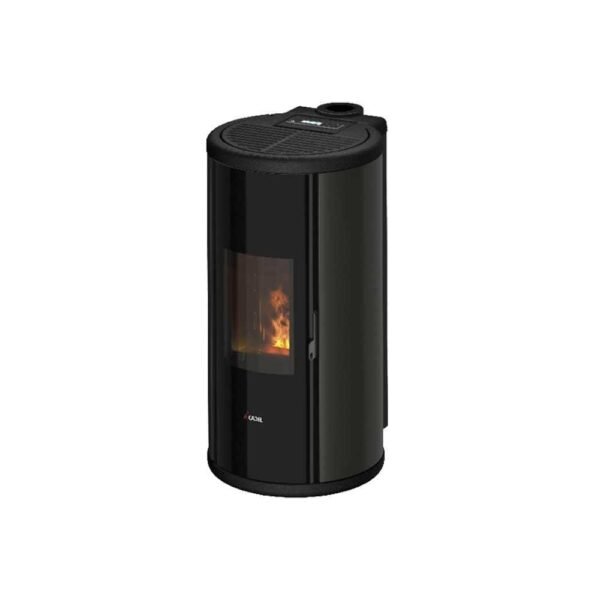Pelletofen Cadel Sound 7 Up-Twin 7 kW - Ausführung: Anthrazit
