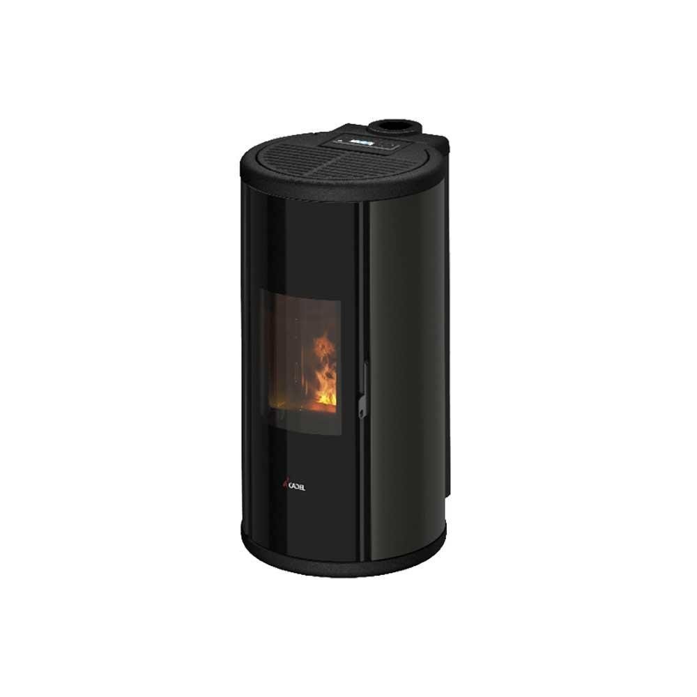 Pelletofen Cadel Sound 7 Up-Twin 7 kW - Ausführung: Anthrazit Pelletofen Cadel Sound 7 Up-Twin 7 kW - Ausführung: Anthrazit – Bild 1