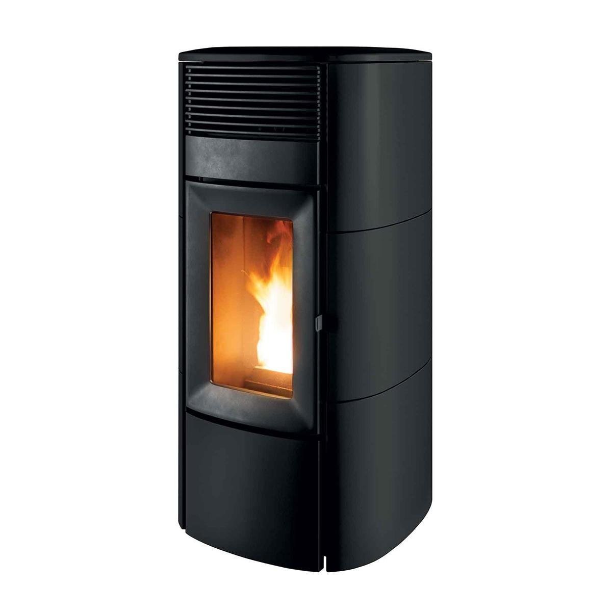 Pelletofen MCZ Club Comfort Air Matic 14 Core R - Ausführung: Keramik Schwarz Pelletofen MCZ Club Comfort Air Matic 14 Core R - Ausführung: Keramik Schwarz – Bild 1