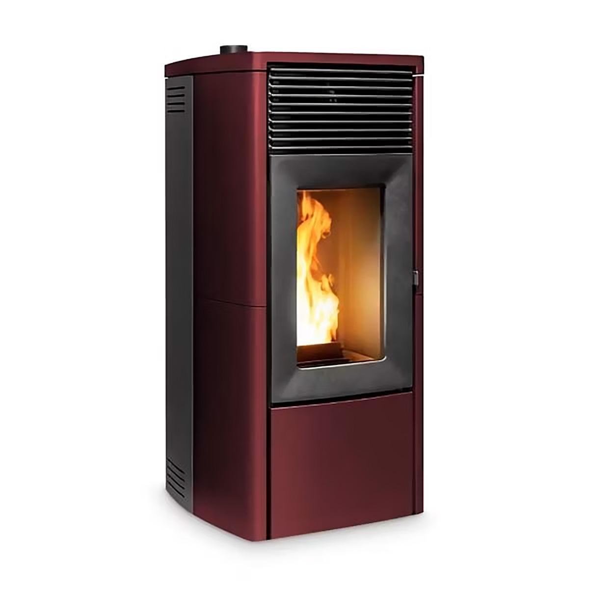 Pelletofen MCZ Star Comfort Air UP! 10 kW - Ausführung: bordeaux ceramic_105 Pelletofen MCZ Star Comfort Air UP! 10 kW - Ausführung: bordeaux ceramic_105 – Bild 1