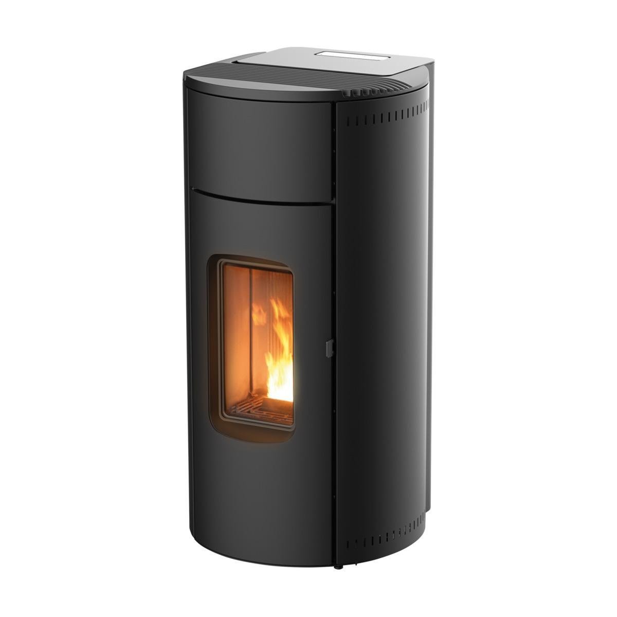 Pelletofen Red Kunal Air 6 R 6,3 kW - Verkleidung: Metall 308_Dark Pelletofen Red Kunal Air 6 R 6,3 kW - Verkleidung: Metall 308_Dark – Bild 1