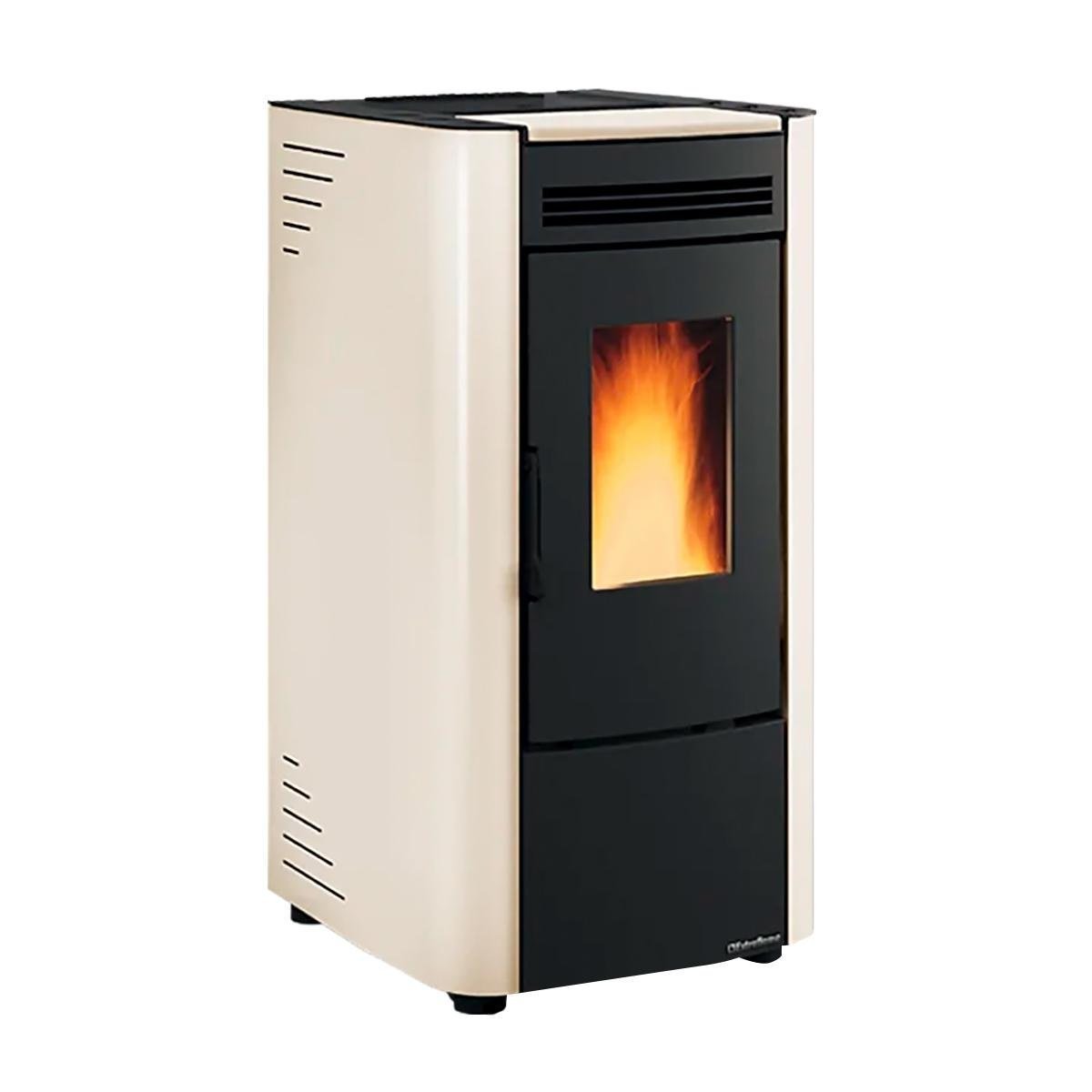 Pelletofen Extraflame Ketty 5.0 mit 6,5 kW - Verkleidung: elfenbein Pelletofen Extraflame Ketty 5.0 mit 6,5 kW - Verkleidung: elfenbein – Bild 1