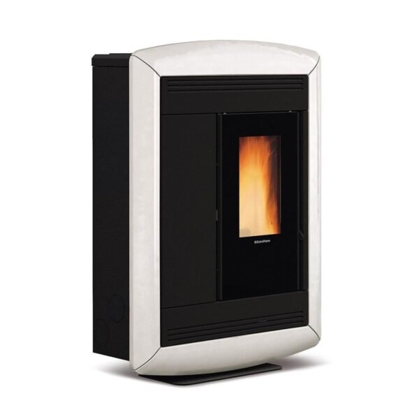 Pelletofen Extraflame Souvenir Plus Lux 5.0 mit 10 kW - Verkleidung: weiß