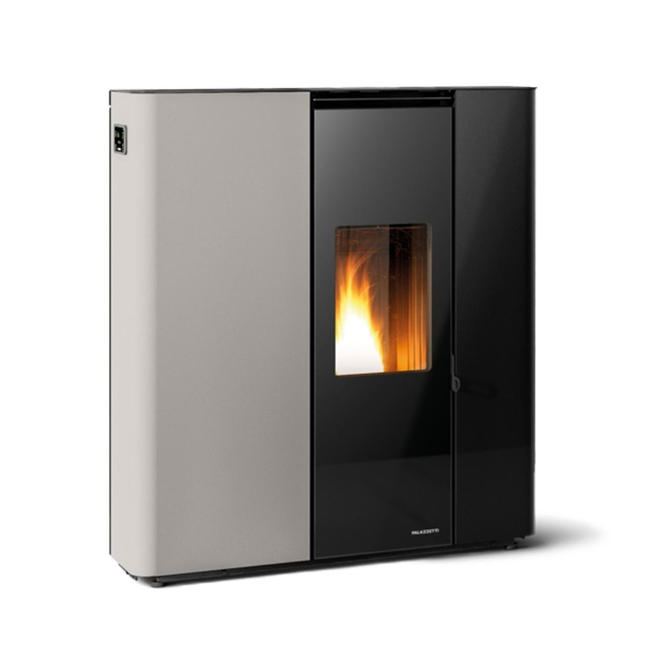 Pelletofen Palazzetti Ecofire Scarlet Lux TC 6, 6 kW - Ausführung: Stahl Taubengrau Pelletofen Palazzetti Ecofire Scarlet Lux TC 6, 6 kW - Ausführung: Stahl Taubengrau – Bild 1