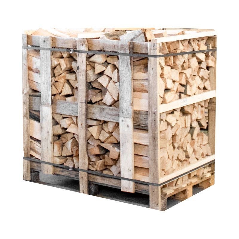 Halbe Palette kammergetrocknetes gespalten Buchen Brennholz 25 cm Halbe Palette kammergetrocknetes gespalten Buchen Brennholz 25 cm – Bild 1