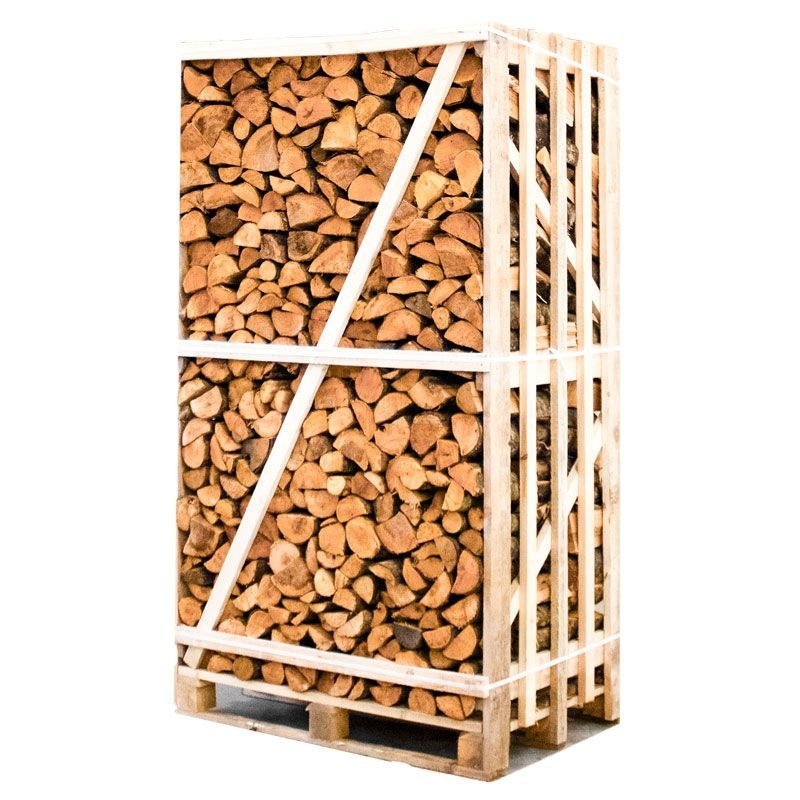 Palette kammergetrocknetes gespalten Erle Brennholz 25cm Palette kammergetrocknetes gespalten Erle Brennholz 25cm – Bild 1