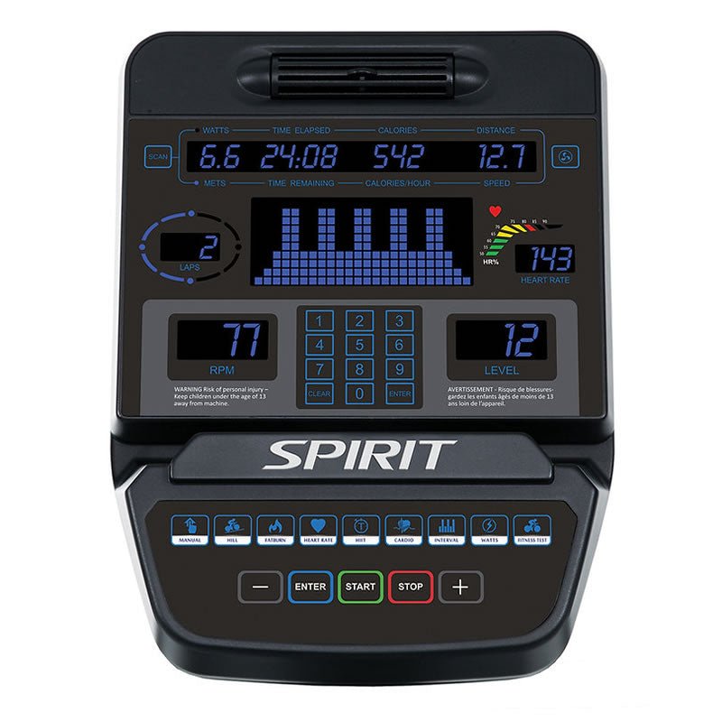 Spirit Fitness Studio-Crosstrainer CE900 LED Spirit Fitness Studio-Crosstrainer CE900 LED – Bild 3