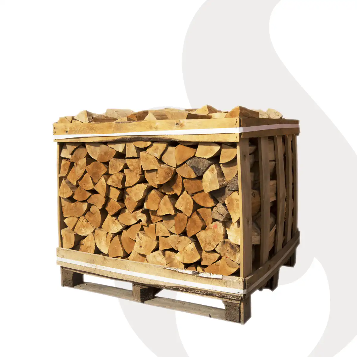 Premium Eschenholz 30 – 33 cm, auf Palette gestapelt, 1 rm / 1,6 srm – 500 kg Premium Eschenholz 30 – 33 cm, auf Palette gestapelt, 1 rm / 1,6 srm – 500 kg – Bild 2