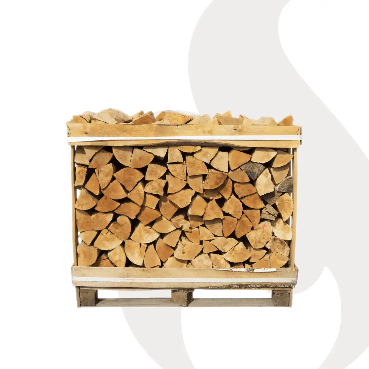 Premium Eschenholz 30 – 33 cm, auf Palette gestapelt, 1 rm / 1,6 srm – 500 kg Premium Eschenholz 30 – 33 cm, auf Palette gestapelt, 1 rm / 1,6 srm – 500 kg – Bild 1